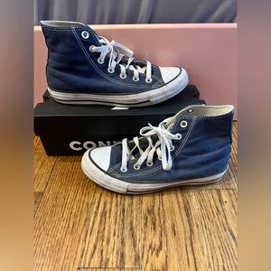 Navy Converse